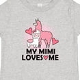 thumbnail image 4 of Inktastic My Mimi Loves Me Llama Girls Baby T-Shirt, 4 of 5