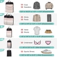 thumbnail image 3 of TRIPGEAR 8 Set Mesh Travel Packing Cubes,Lightweight Organizer Bags for Luggage Storage, 3 of 11
