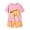 a58-Pink, variant on Baby Girl Outfit Summer Toddler Girl T-Shirt Top Shorts Set Summer Striped Crochet Flower Outfit Srt(5-6 Years,Beige)