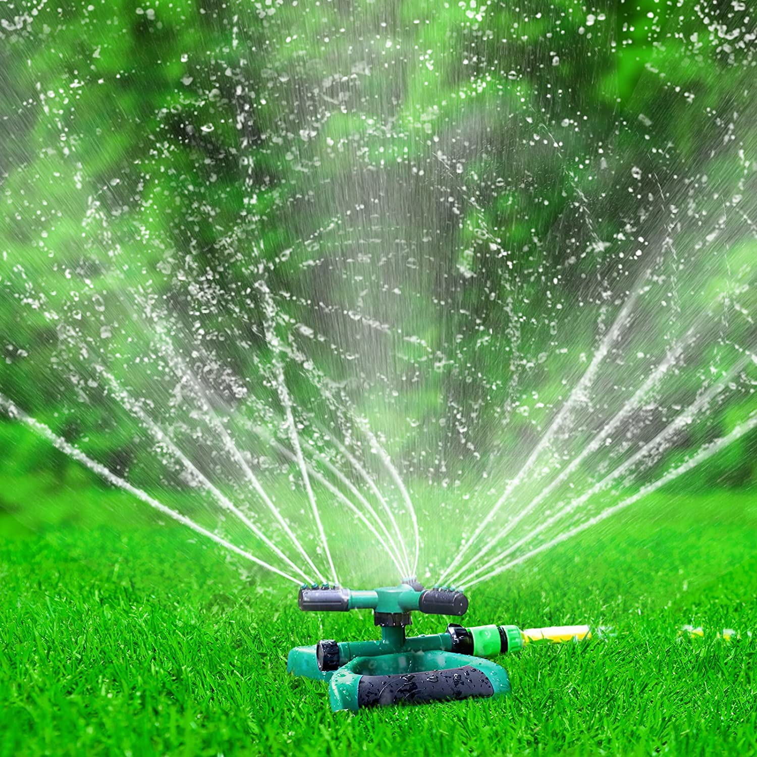 Expert Gardener Impact Sprinkler Lawn Watering Equipment Yard Garden Home 