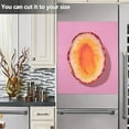 thumbnail image 6 of IAUYY Magnetic decorative sticker - 23x26 Inch PVC Refrigerator Decorative Cover, Removable DIY Art for Kitchen Appliances Half A Piece Of Agate, 6 of 6