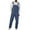 Dark Blue, variant on Hvyesh Men's Denim Bib Overall, Mens Relaxed Fit Overall Midweight Workwear with Adjustable Straps and Convenient Tool Pockets