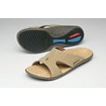 thumbnail image 3 of Spenco Men's Kholo Orthotic Slide Sandals - Straw / Java / Cork, 3 of 4
