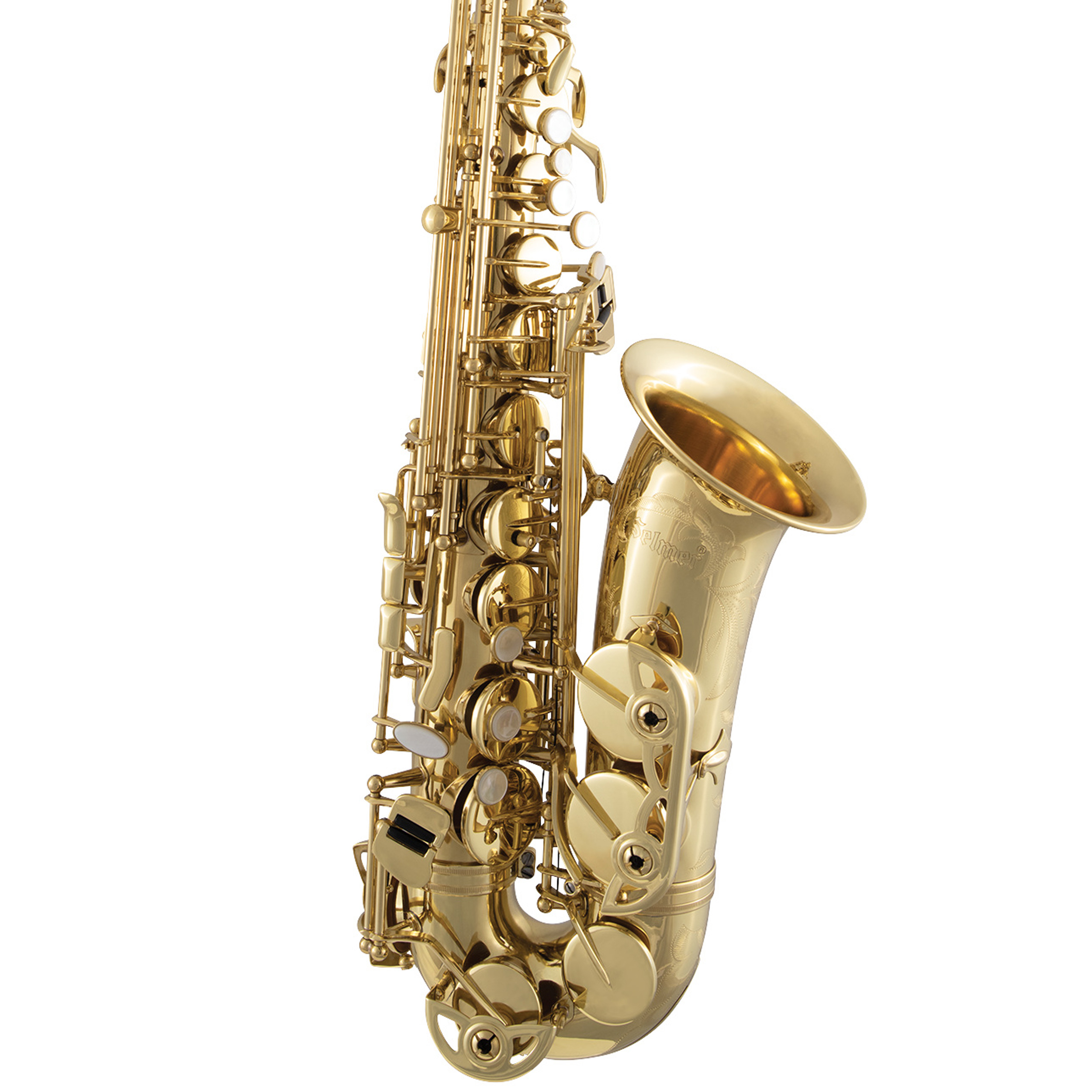 Selmer Model SAS711 Professional Alto Saxophone in Clear Lacquer