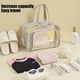 thumbnail image 4 of Bolsa de Playa Impermeable de Plástico con Separación Seco/Mojado, Almacenamiento Deportivo de Gran Capacidad para Traje de Baño, Gafas, Cosméticos, 36x25x15cm, Múltiples Colores, 4 of 6
