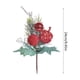 thumbnail image 3 of Adornos navideños, adornos navideños, regalos navideños, esquejes de simulación navideña, arreglo floral de frutos rojos, escena de decoración navideña, esquejes de plástico, 3 of 6