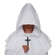 thumbnail image 2 of Fraile Medieval Monje con Capucha Renacimiento Sacerdote Bata Capa Capa para Vestido Elegante Disfraz de Halloween Cosplay SG Soledad Capucha Monk Sacerdote Bata, 2 of 7