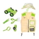 thumbnail image 2 of Chaleco y sombrero de cosplay para fiesta de exploradores infantiles, juguetes educativos, disfraz de patio Verde, 2 of 9