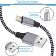 thumbnail image 2 of Cargador IOSYS de carga rápida para iPhone, paquete de 2 con cable de 6 pies, 2 of 8