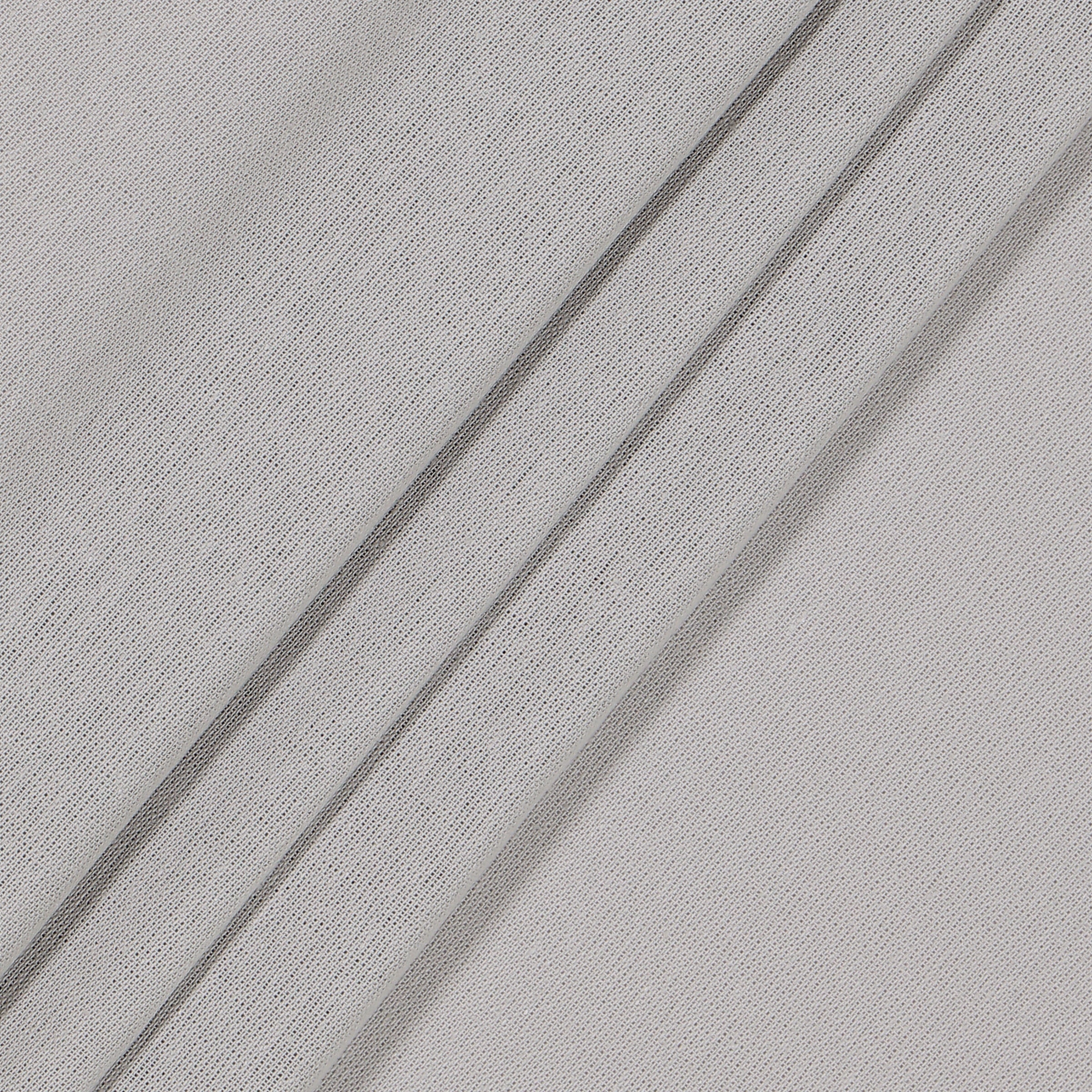 Mercantile Lucinda Drop Cloth Curtain With Fringe 50 x 95 Valance in Grey