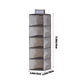thumbnail image 4 of Bolsa Organizadora Colgante Para Armario, Multicapa, Plegable, Antipolvo, Ahorra Espacio En El Armario, 4 of 9