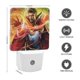 thumbnail image 2 of Doctor Strange / Doctor Extraño Luz nocturna LED con sensor de anochecer a amanecer para dormitorio, baño, pasillo, escaleras - Lámpara LED nocturna de enchufe, 0.5W - 1 pieza, 2 of 6