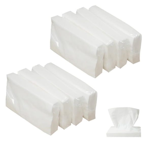 8 Pack 30 Sheets Disposable Auto Visor Tissue Refills Paper,Soft and Comfortable Car Tissue Refill, Facial Napkin Refills,Travel Size Face Towel,for Home Office Travel