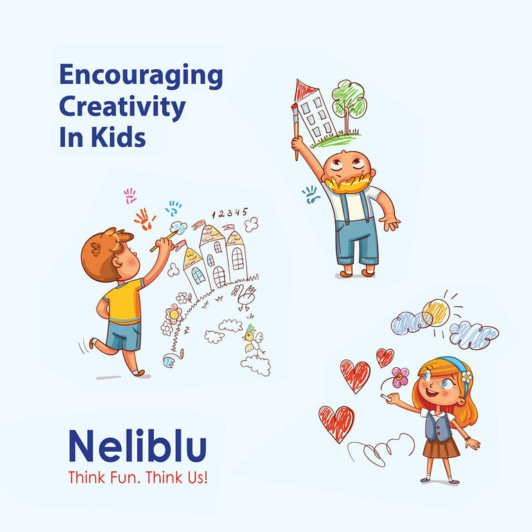Neliblu Mini Coloring Books for Kids and Toddlers - Pack of 24