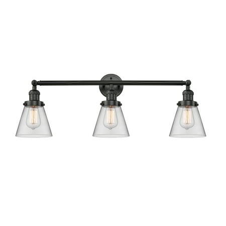 

Innovations Lighting 205-S Small Cone Small Cone 3 Light 30 Wide Bathroom Vanity Light -