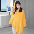 thumbnail image 6 of Velvet Bath Towel, 70x140cm Large Quick-Dry Towel, Super Absorbent Non-Fluffy Cotton Towel, Soft Plush Bath Sheet for Adults, Spa Hotel Quality, 6 of 8
