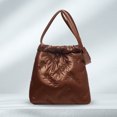 thumbnail image 4 of Bolso Mujer Bolso Bandolera Moda Gran Capacidad Mujer Desplazamientos Marrón, 4 of 9
