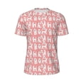 thumbnail image 5 of Wukai Cute Poodle Dog Print Men's Short-Sleeved Mesh T-Shirt,Quick-Dry Short Sleeve Workout T-Shirt-Medium, 5 of 8