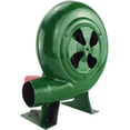 thumbnail image 1 of Ventilador de barbacoa con manivela, ventilador de forja manual, encendedor de carbón para barbacoa, ventilador verde, 1 of 5
