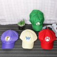 thumbnail image 2 of Luigi Bros Letter Printed Hat, Cosplay Hat -, 2 of 3