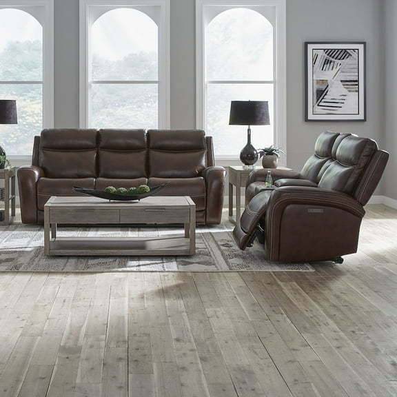 Liberty Furniture Sofa & Loveseat in Solid Hardwood, Plywood and LVL