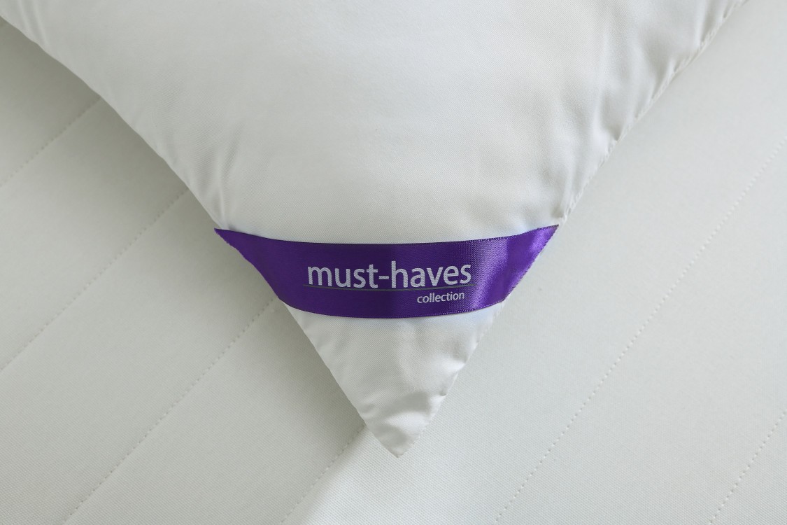 St. James Home 4 Pack Cotton Duck Feather Pillow Pack, King Size, 20 X 36