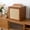Wanult, variant on LUOLUO Bamboo Storage Cabinet, Side Cabinet with Mesh Doors, Dustproof, Mildewproof, Easy to Assemble, Suitable for Hallway, Utility Room ,Living Room, Bedroom & Office(Walnut)