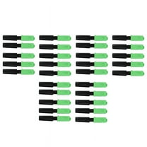 30Pcs Ftth Embedded Quick Connector / Green Plastic Fiber Optic Connector