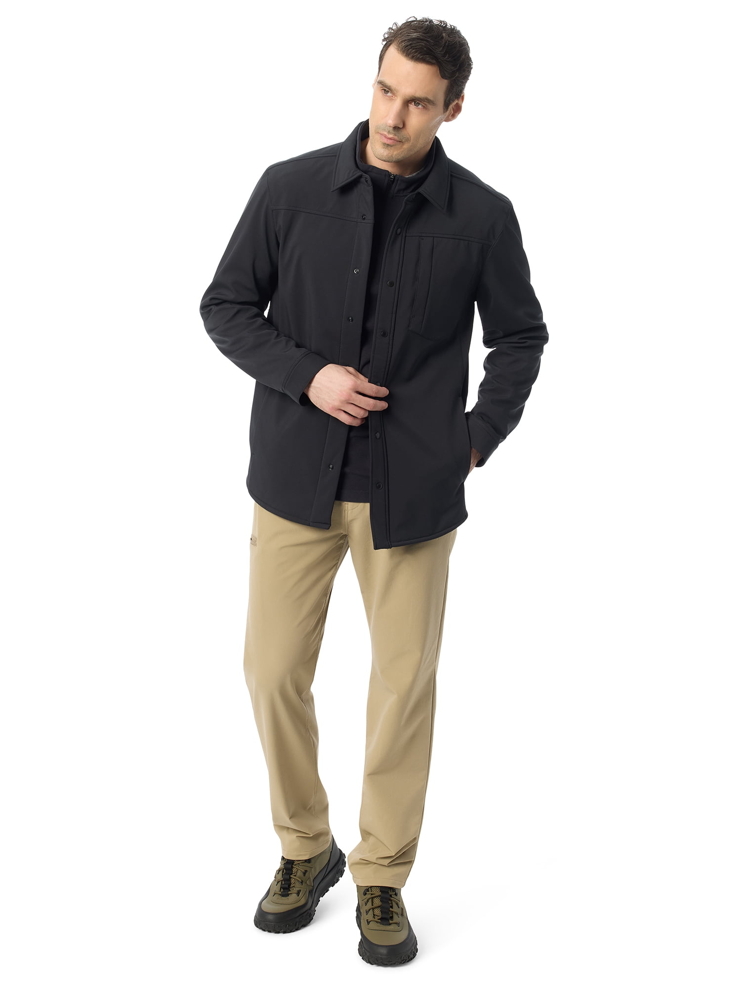 Bass & Co Men's & Big Men's Frontier Bonded Jacket, Sizes S-XXXL