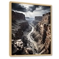thumbnail image 2 of Designart "Canyon Photo Silent I" Landscape & Nature Floater Framed Wall Art Print, 2 of 7