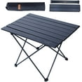 thumbnail image 1 of NiceC Folding Table, Portable Camping Table, Aluminum Collapsible Table top, Ultralight Compact with Carry Bag, 1 of 5