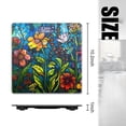 thumbnail image 2 of High Precision Body Weight Scale Smart Bathroom Scales with Large LCD Display(400lbs),Decorative for Bedroom-Vibrant Garden Of Wildflowers With Blooms And Lush Green Leaves, 2 of 4