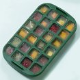 thumbnail image 1 of Tipo de prensa Bandeja de caja de hielo Cubo de hielo de gran capacidad para café de cerveza (verde oscuro) Ndcxsfigh Libre de BPA, 1 of 6