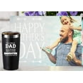 thumbnail image 6 of Funny Dad Tumbler Mug Gifts for Men Dad Gift 20oz Dad Tumbler Cup Gift for Dad Father Day Birthday Christmas Gift Funny Cup Coffee Mug, 6 of 6