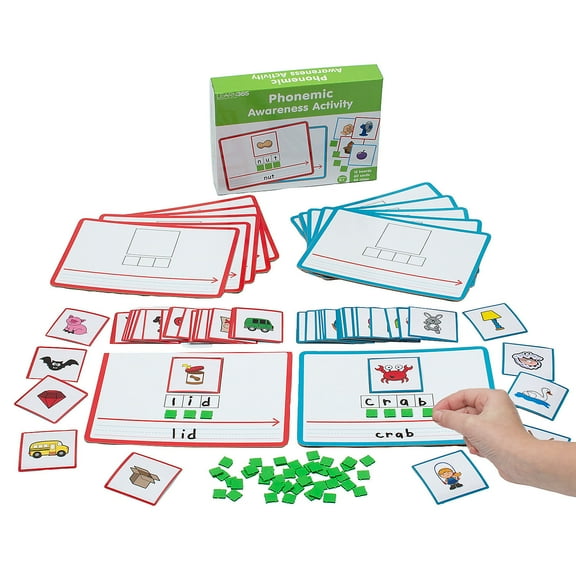 11" x 8" Reading & Writing Skills Dry Erase Boards Set - 73 Pc.