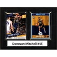 thumbnail image 1 of C&I Collectables 68DMITCHELL NBA 6 x 8 in. Donovan Mitchell Utah Jazz Two Card Plaque, 1 of 1