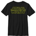 thumbnail image 4 of STAR WARS Simplified Boy's Solid Crew Tee, Black, X-Large, 4 of 4