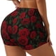 thumbnail image 1 of Fotbe Rose Shorts Sin Costuras – Shorts Deportivos de Cintura Alta para Mujer, Elásticos para Gimnasio, Yoga, Running o Ciclismo-Large, 1 of 8