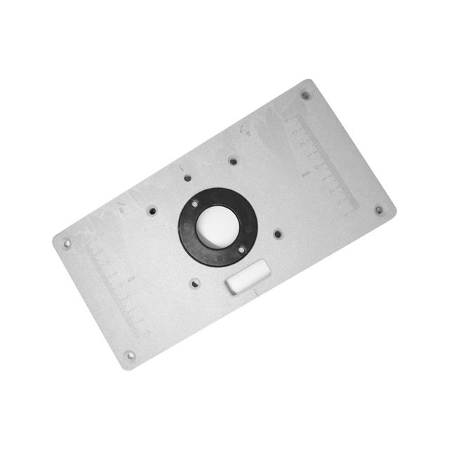 Scienceny 1 Juego de de enrutador de carpintería, disipación de calor a escala, tornillo desmontable preciso, placa de inserción de Herramientas eléctricas