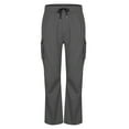 thumbnail image 4 of YLSDY Mens Baggy Cargo Pants Loose Fit Casual Lightweight Pants Comfy Sport Athletic Travel Fashion Trousers with Pocket Dark Gray XL, 4 of 9