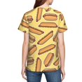 thumbnail image 7 of Wukai Hot Dogs Youth Unisex Short Sleeve T-Shirt for Boys, Girls, Teens, and Kids-X-Small, 7 of 7