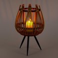 thumbnail image 5 of Truu Design Decorative Bamboo Floor Candle Holder with Legs, 5 of 5