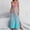 Black, variant on Puyaiuu Women's Flowy Printed Maxi Dress, Elegant Split Color Sleeveless Gown, Versatile Summer Outfit for Casual Vacations and Outdoor Activities Gift