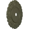 thumbnail image 3 of 32 1/4"OD x 3 5/8"ID x 1 1/8"P Angel Ceiling Medallion (Fits Canopies up to 15 3/4"), Hand-Painted Witch Hazel, 3 of 7
