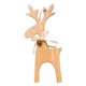 thumbnail image 1 of 2021 New Year Natural Xmas Wood Elk Craft Christmas Tree Ornament Noel Christmas Decoration for Home Wooden Pendant Navidad Gift, 1 of 5