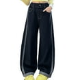 thumbnail image 1 of Little Girls Casual Pants Fixed Fit With T Shirts Spring Autumn Clothes Size 6-7T, 1 of 9