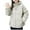 Beige, variant on Women's Cold Weather Plus Size Puffer Jacket Casual and Long-Sleeved Hooded Solid-Color Pocket Zipper Padded Jacket Packable Puffer Jacket(Purple M)