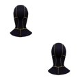 thumbnail image 1 of Naiovety Keep Diving DH-321 Nylon Dive Cap Capucha flexible a prueba de frío Hombres Mujeres Head Cover Surf a prueba de fugas Sombrero subacuático Línea amarilla S 2piezas Naiovety CBP188174, 1 of 6