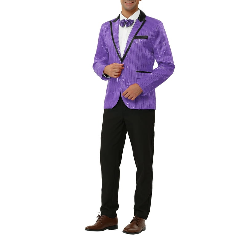 Big and tall shop purple blazer