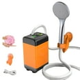 thumbnail image 1 of TFixol Portable USB Rechargeable Outdoor Shower Pump with Temperature Display, 6000mAh Battery, and Multi-Level Water Output for Camping, Travel, and Home Use, 1 of 7